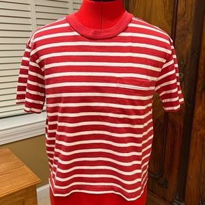 Madewell Easy Crop Tee in Judd Stripe - size S